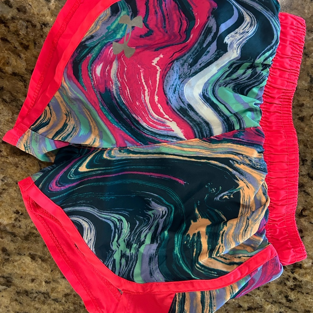Under Armour Kids Multicolor Marble Shorts